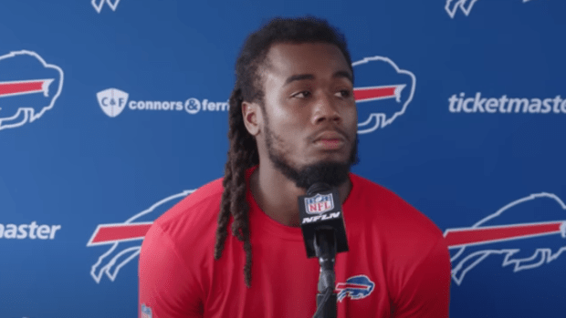 Bills' James Cook shuts down his brother Dalvin Cook without saying a single word