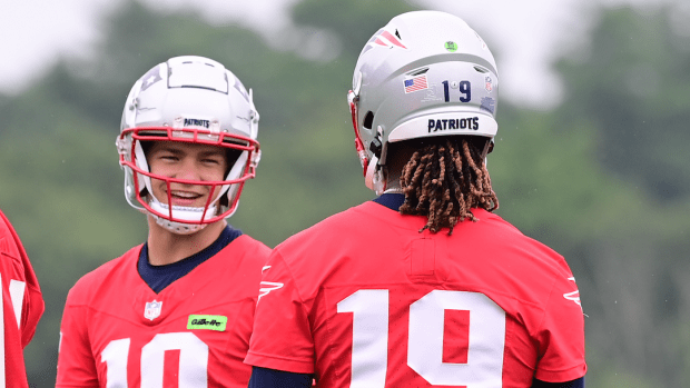Drake Maye shares thoughts on Joe Milton trade from the Patriots and  reveals how their similar styles helped them learn and grow fast