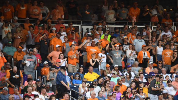 Tennessee Vols fans have already made their presence felt in Omaha