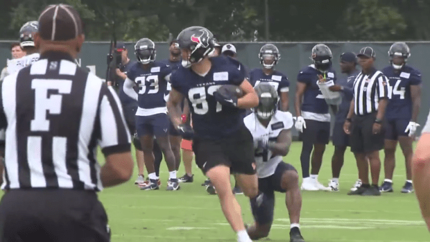 Houston Texans Rookie Cade Stover Is Already Displaying A Trait Most Rookies Don T During OTAs