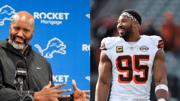 The Eagles Super Bowl win shows that the Lions need to give the Browns whatever they want for Myles Garrett