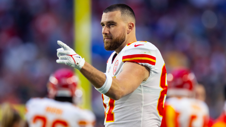 Travis Kelce Speaks on His 'Awesome' Moment at Arrowhead, His Appearance  With the Mannings on 'Monday Night Football,' and His 'Cold' New Campaign  To Save the World