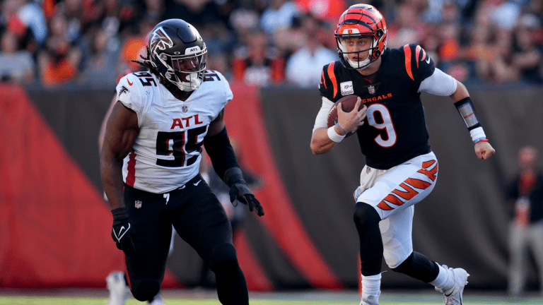 Former Bengals player shout outs Joe Burrow for running the score in 2022  against the Falcons - A to Z Sports