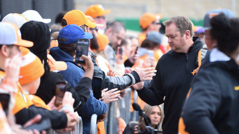 Josh Heupel offers wise response to question about Eli Drinkwitz's trash talk during post-game handshake - A to Z Sports