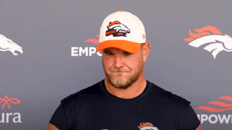 Broncos RT Mike McGlinchey, WR Brandon Johnson drop out of