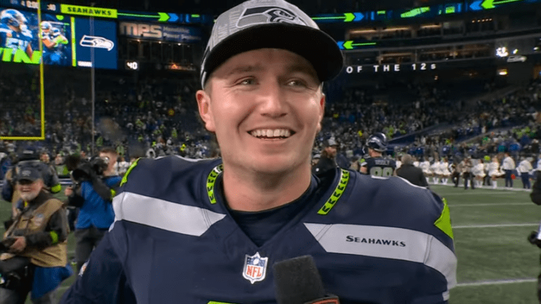 Seahawks' Drew Lock opens up in emotional postgame interview