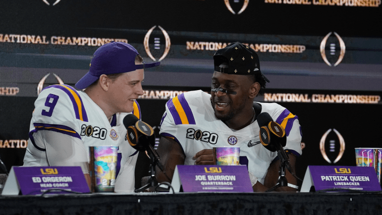 Ravens LB Patrick Queen comments on facing former LSU teammates Joe Burrow  and Ja'Marr Chase - A to Z Sports