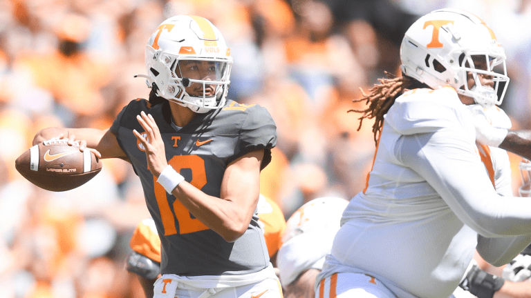 Look: Tennessee Vols QB Nico Iamaleava Shows Off A Different Look