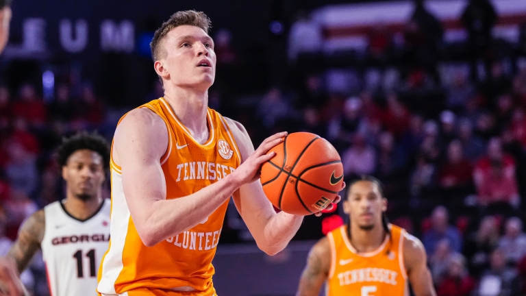 Vols guard Dalton Knecht gets some love from NBA superstar after big ...