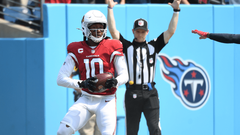 Free Agent Receiver DeAndre Hopkins Scheduled to Visit With Titans