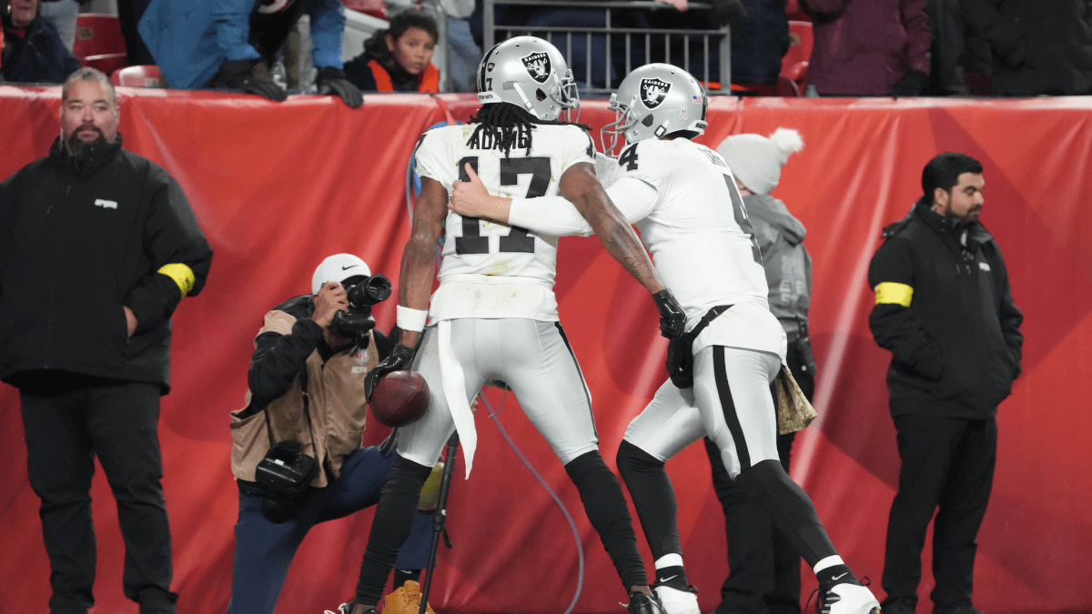 Raiders' Davante Adams first catch vs. Steelers was one for the record  books - A to Z Sports