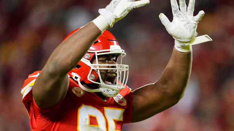 Chris jones best sale super bowl jersey