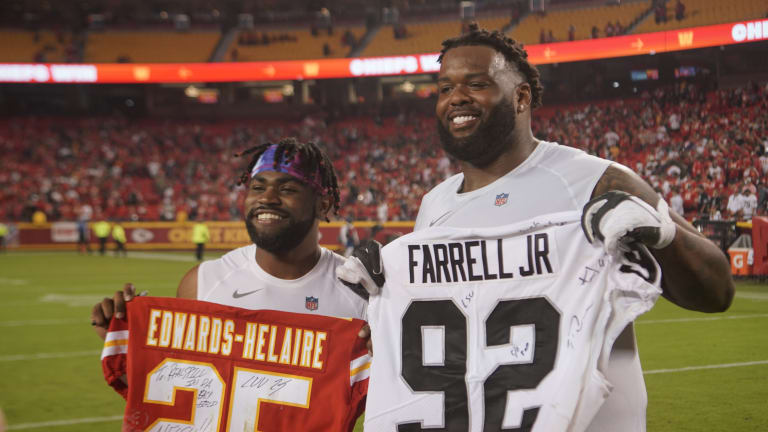Kansas City Chiefs Neil Farrell Darius Rush reveal jersey numbers
