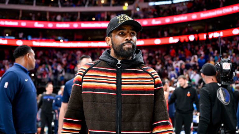 Kyrie irving green bull hat outlet