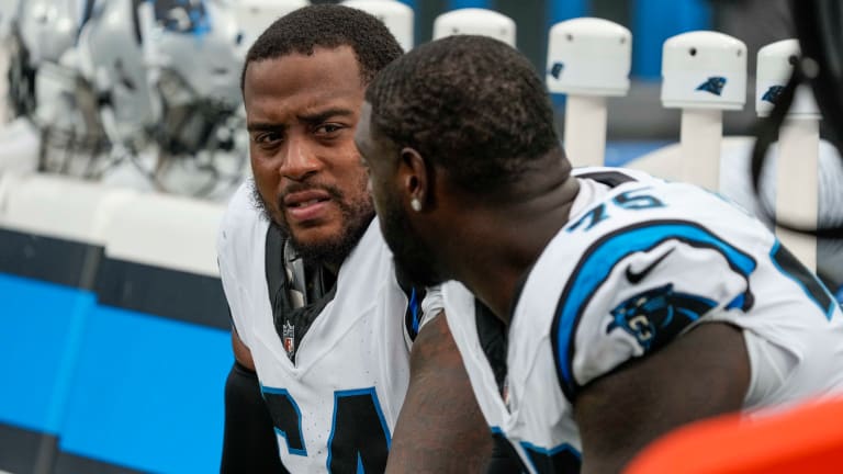 Panthers offensive line held private meeting after loss to the