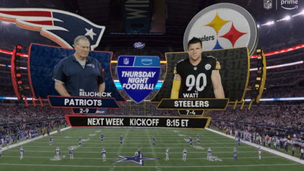 Patriots game amazon prime store