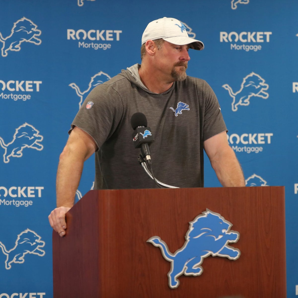 Lions: Dan Campbell asked about possibility of signing DeAndre