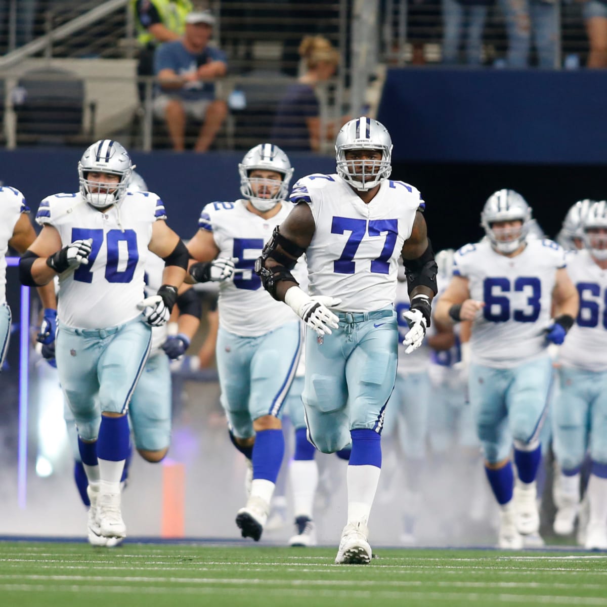 Cowboys sideline exclusive: Evaluating Tyron Smith's workload in