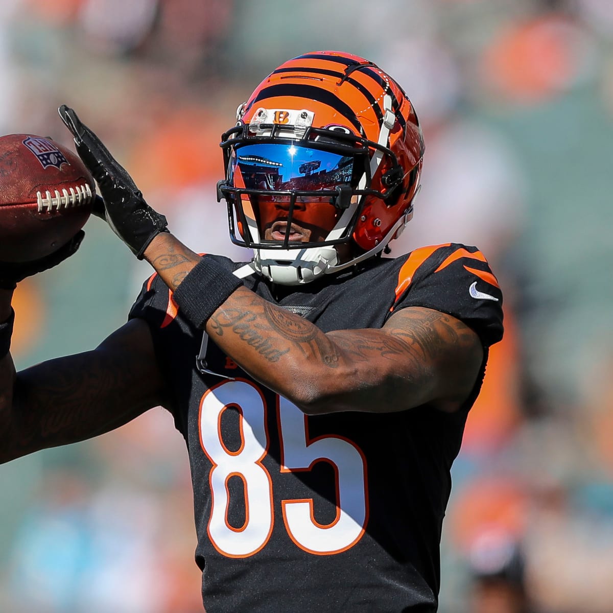 Cincinnati Bengals WR Tee Higgins talks contract at NFL training camp