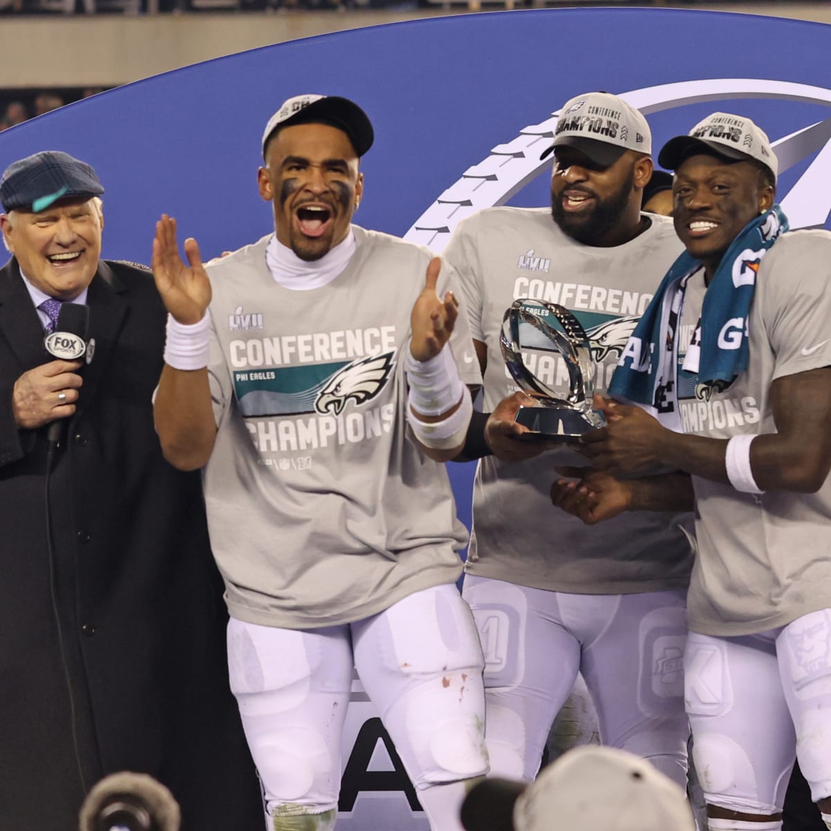ESPN on X: The Eagles are officially in the playoffs 