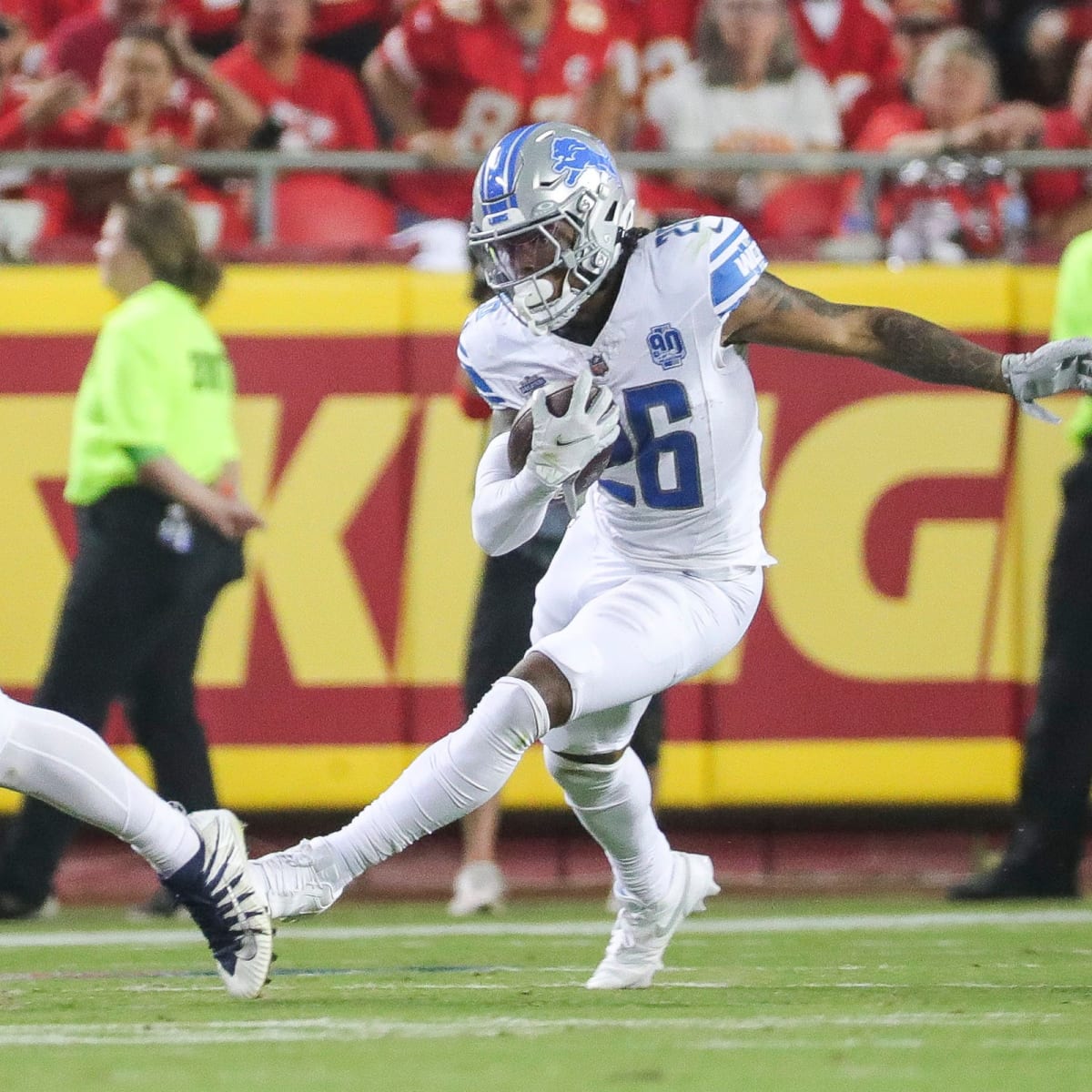 Jahmyr Gibbs looks like home-run threat for Detroit Lions' new