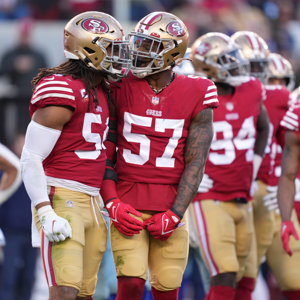 Who steps up alongside NFL's top LB duo of 49ers Fred Warner, Dre Greenlaw?