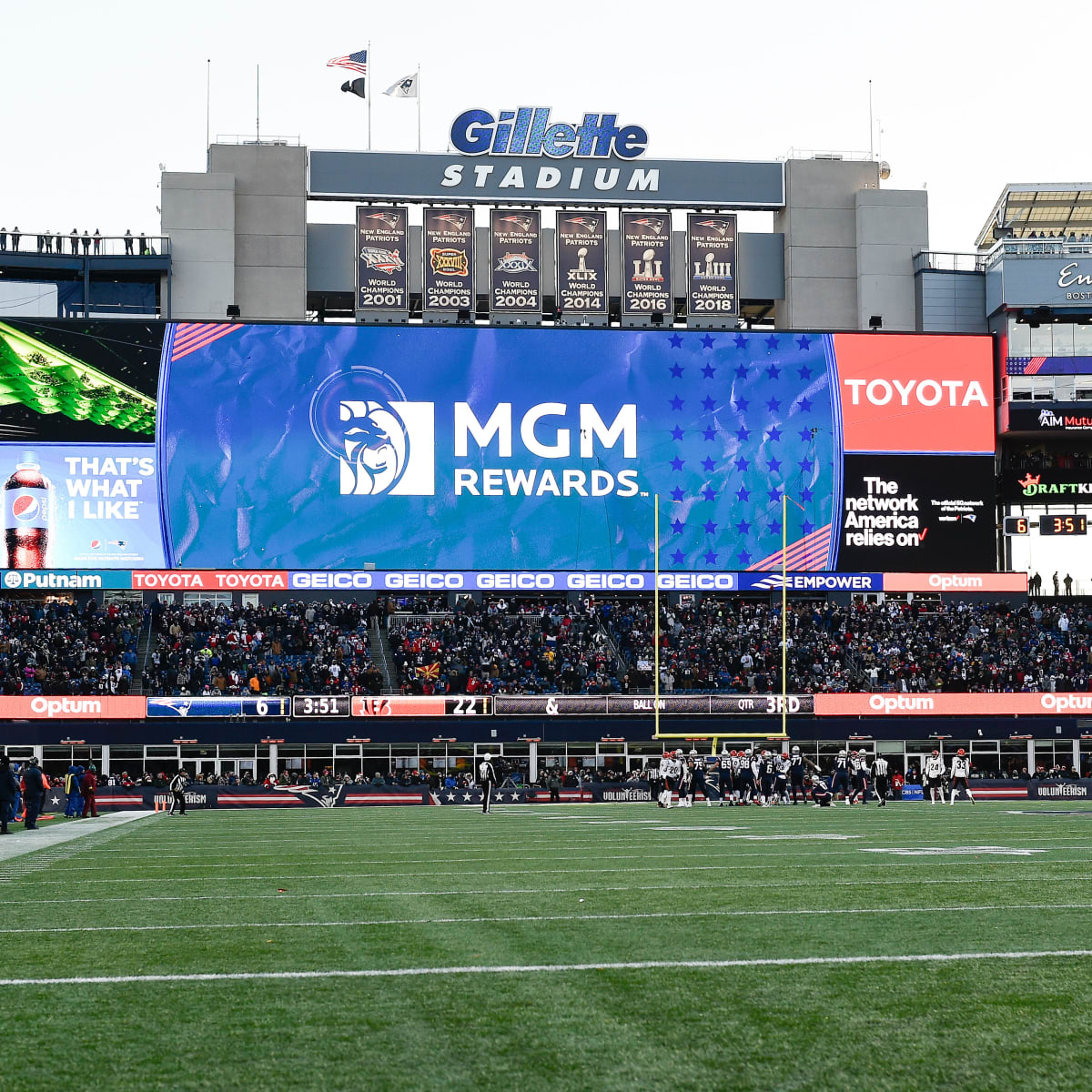 Patriots provide an update on renovations at Gillette Stadium - A