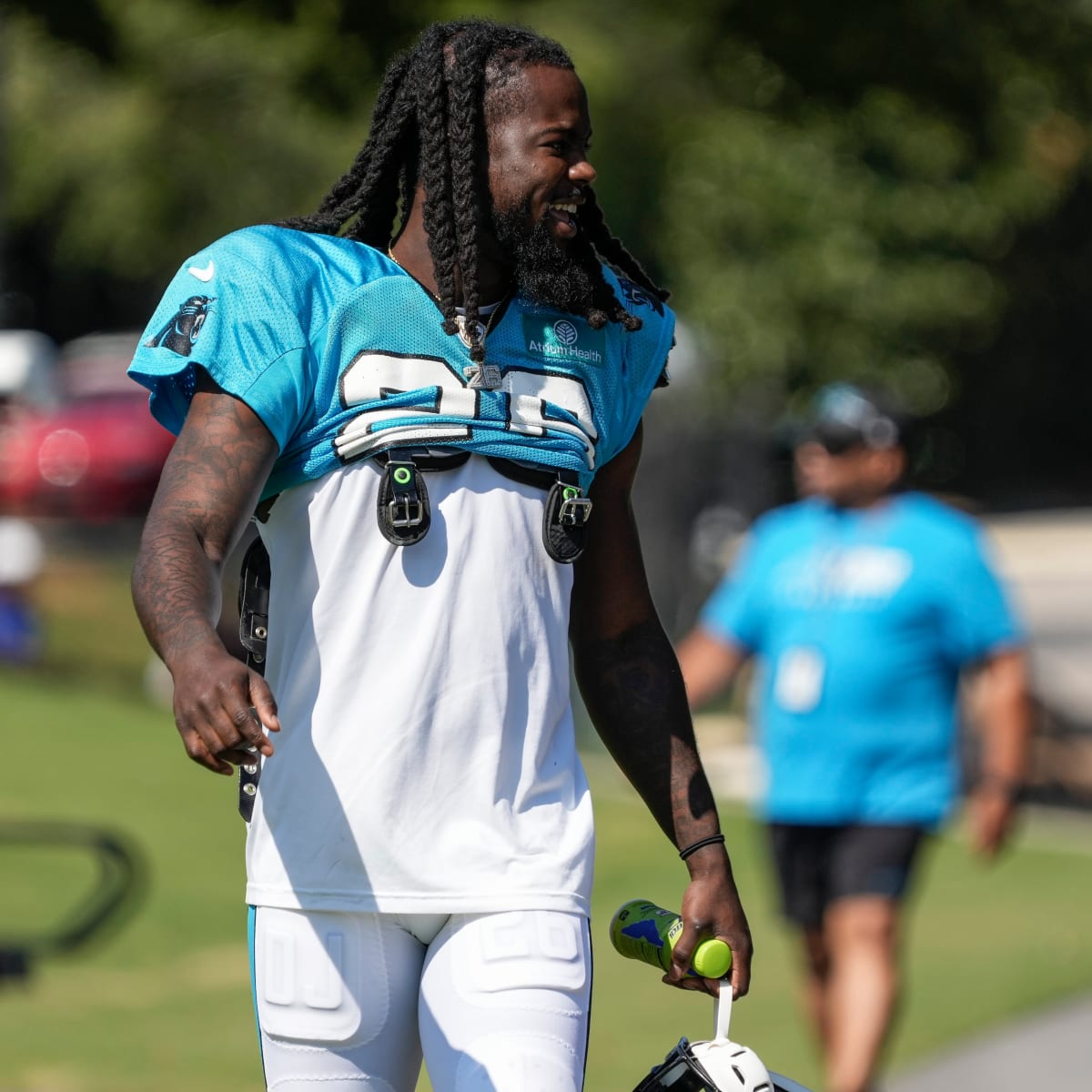 Donte Jackson on his torn Achilles recovery: 'I'm still the fastest on the  team' - A to Z Sports