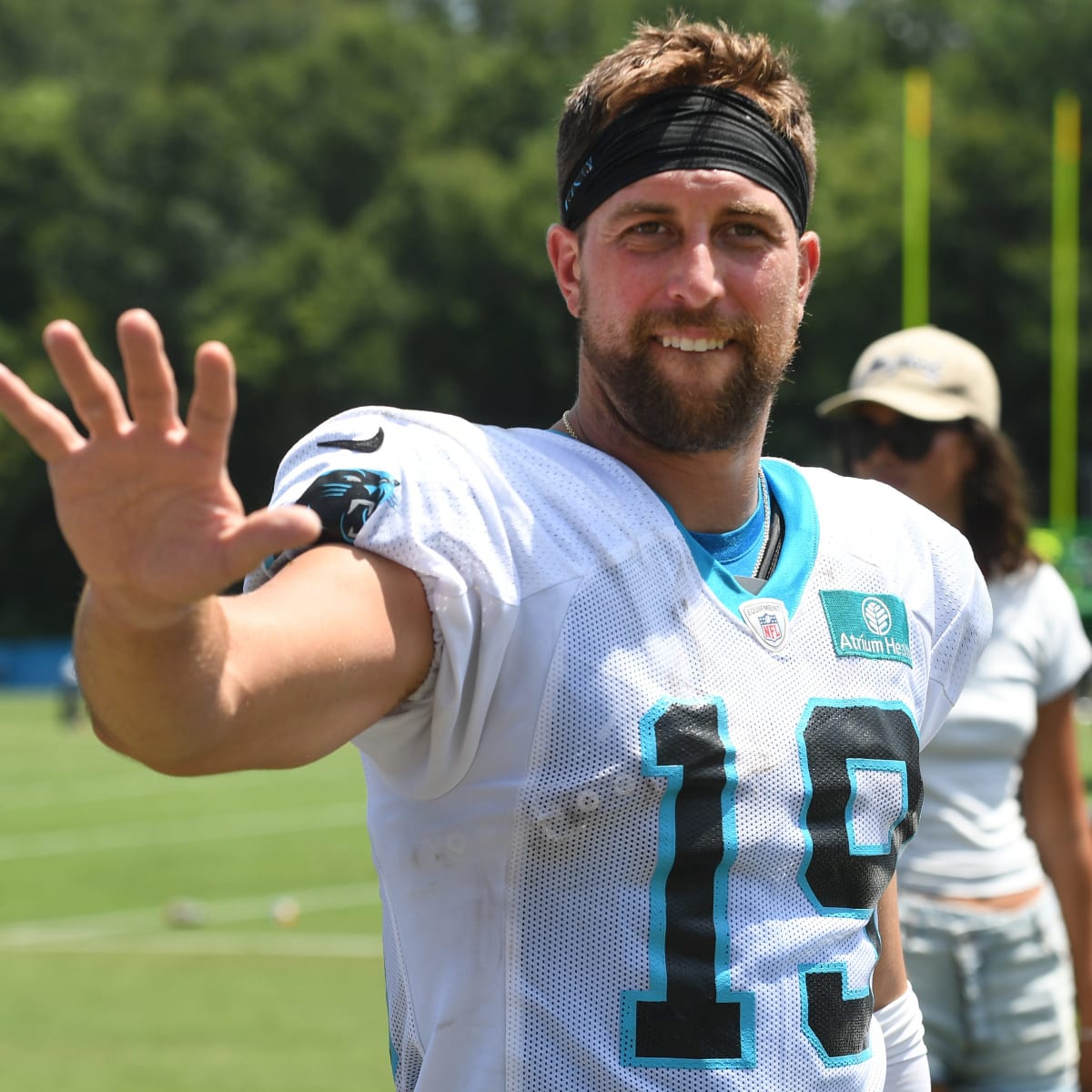 Can't-Miss Play: Carolina Panthers quarterback Bryce Young's first preseason  TD pass is 16-yard dart to wide receiver Adam Thielen