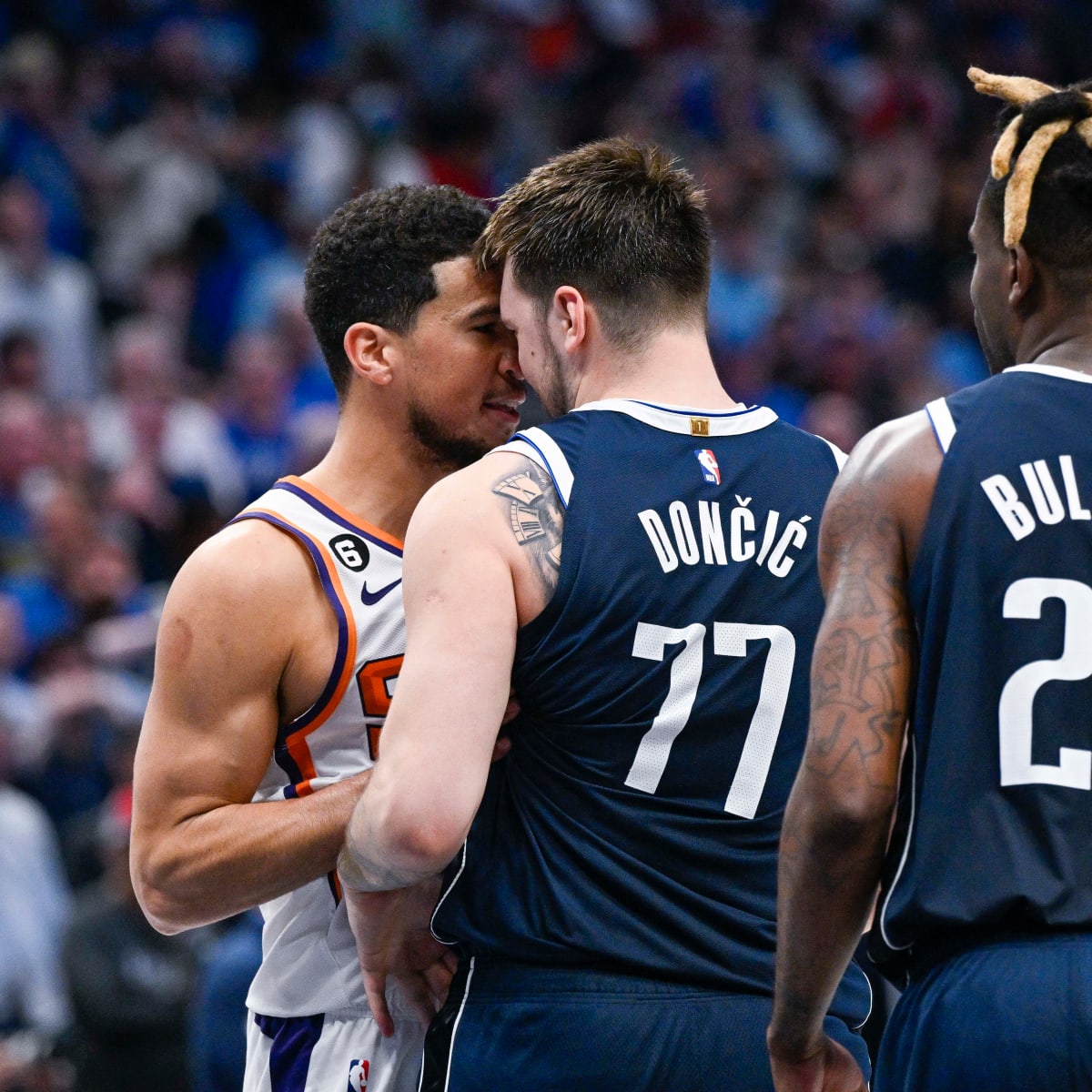 Luka Doncic sends a warning to Devin Booker and the Phoenix Suns