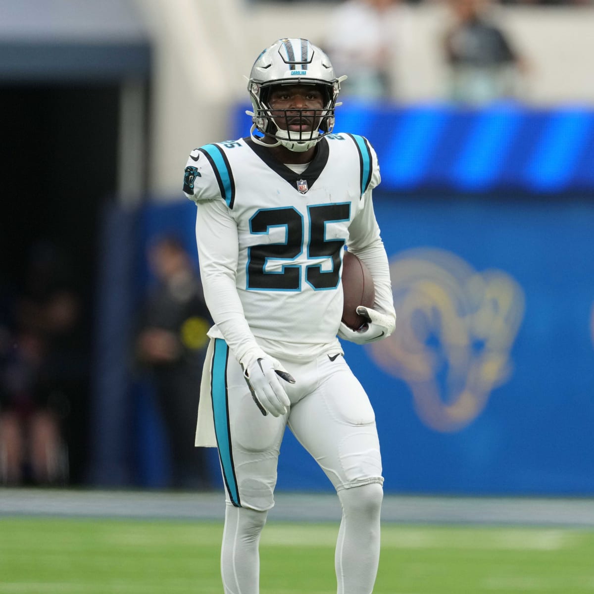 Carolina Panthers safety Xavier Woods during the game against the