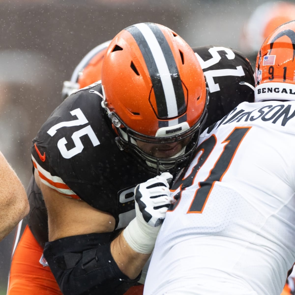 PFF believes the Cleveland Browns offensive and defensive lines