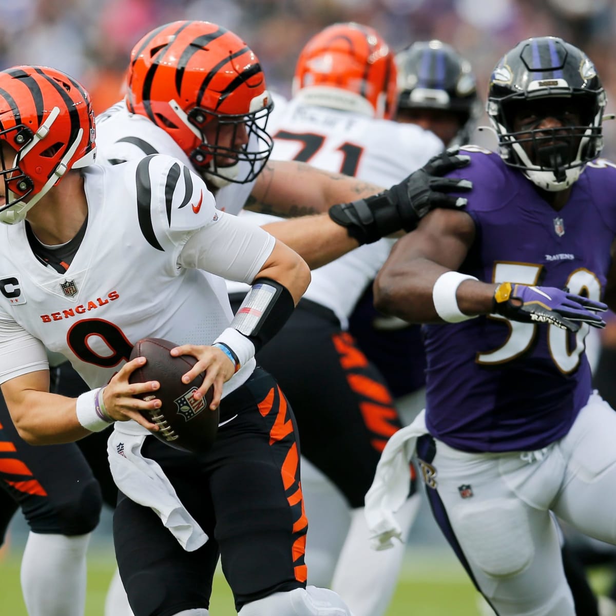 Kickoff announced for Bengals Ravens NFL Playoffs game