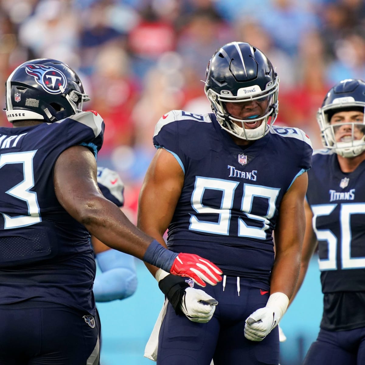 Rashad Weaver suffers broken fibula in Titans-Colts game - Cardiac