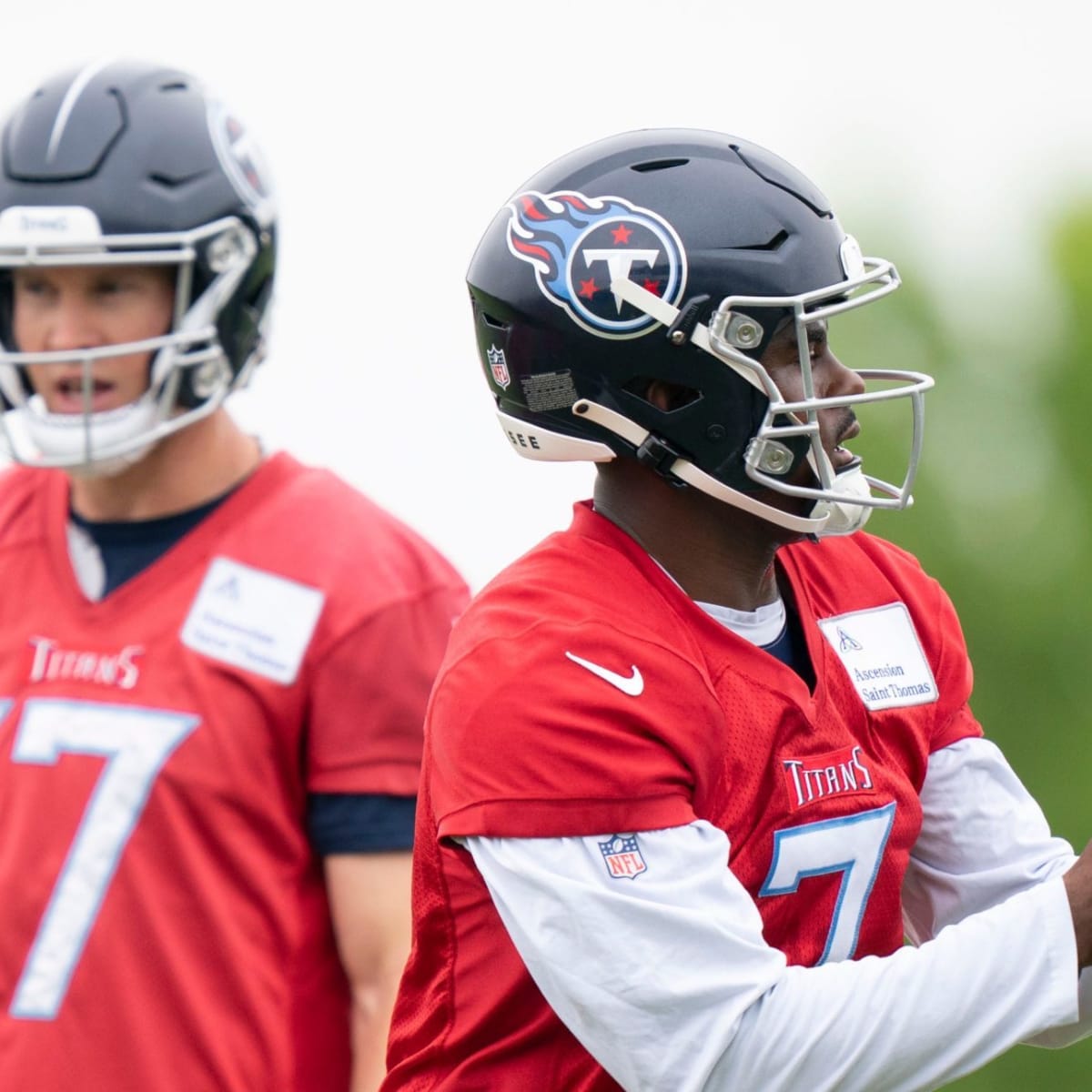 Ryan Tannehill & Malik Willis mic'd up moment shows insight into Titans QBs  relationship - A to Z Sports