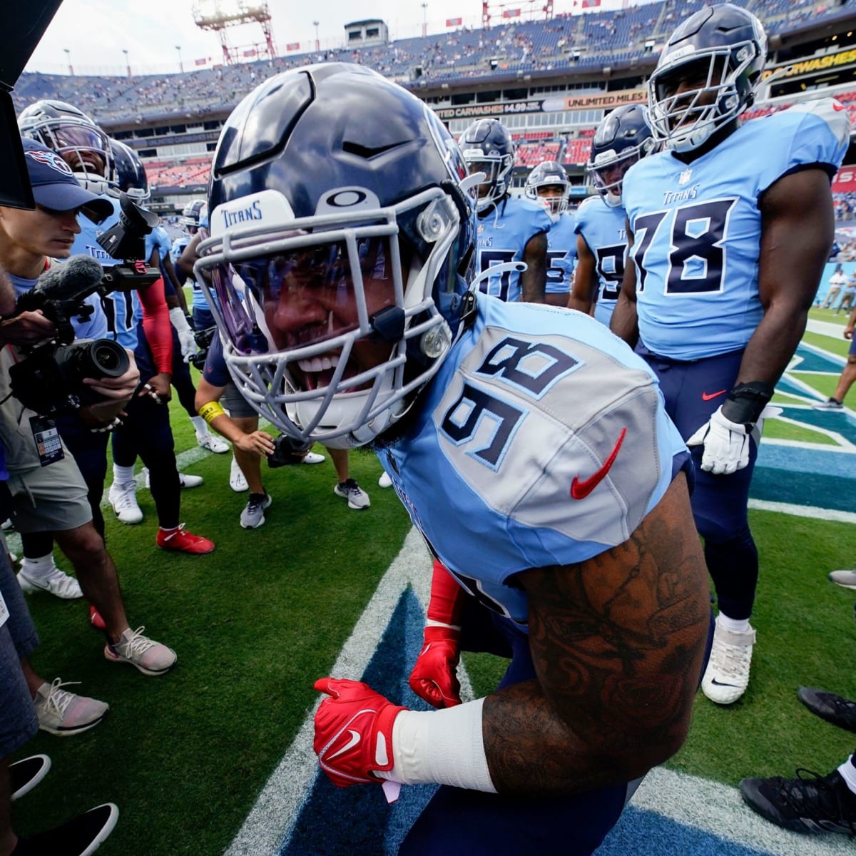 Tennessee Titans survive Las Vegas Raiders despite second-half