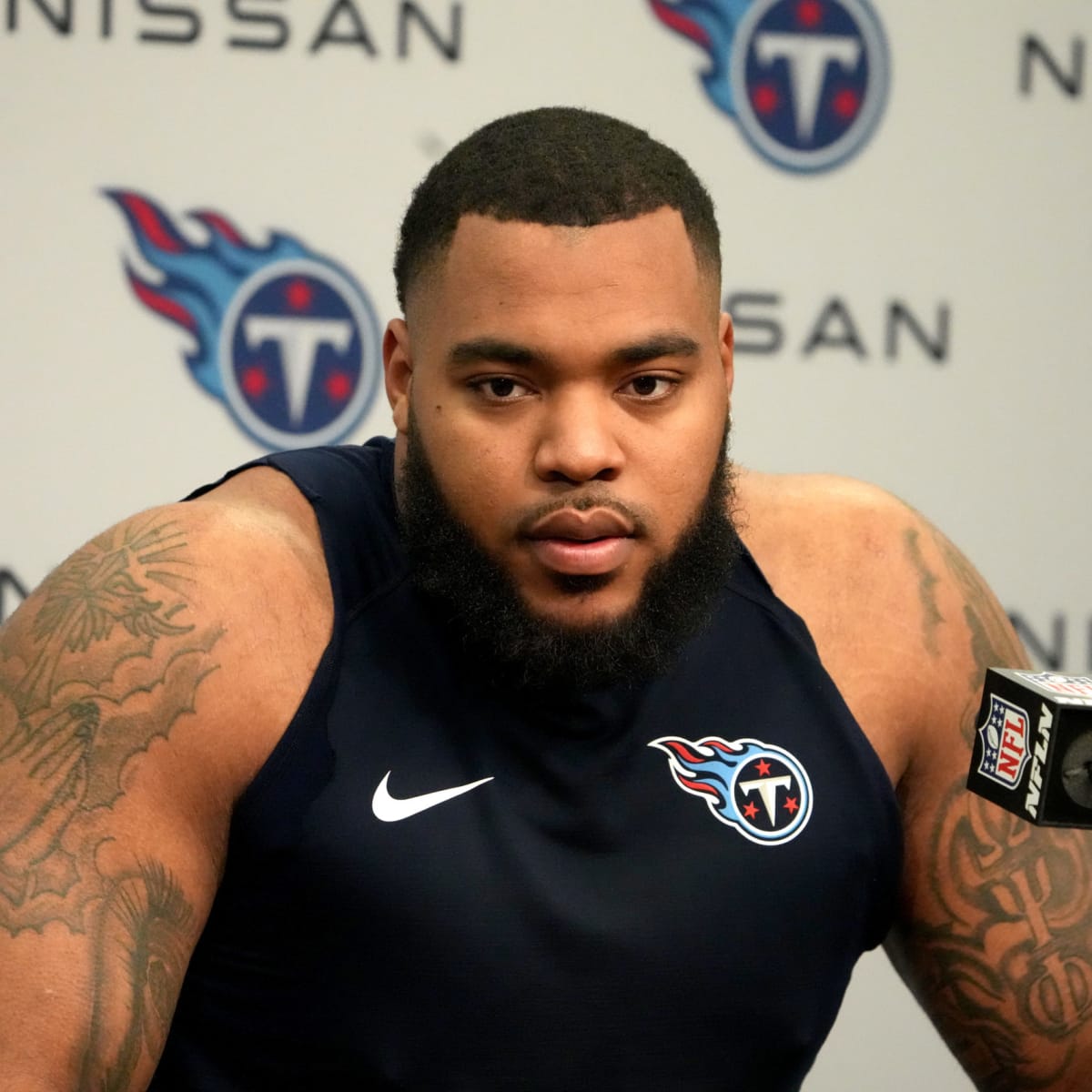 Titans' Jeffery Simmons says focus is not on extension despite not