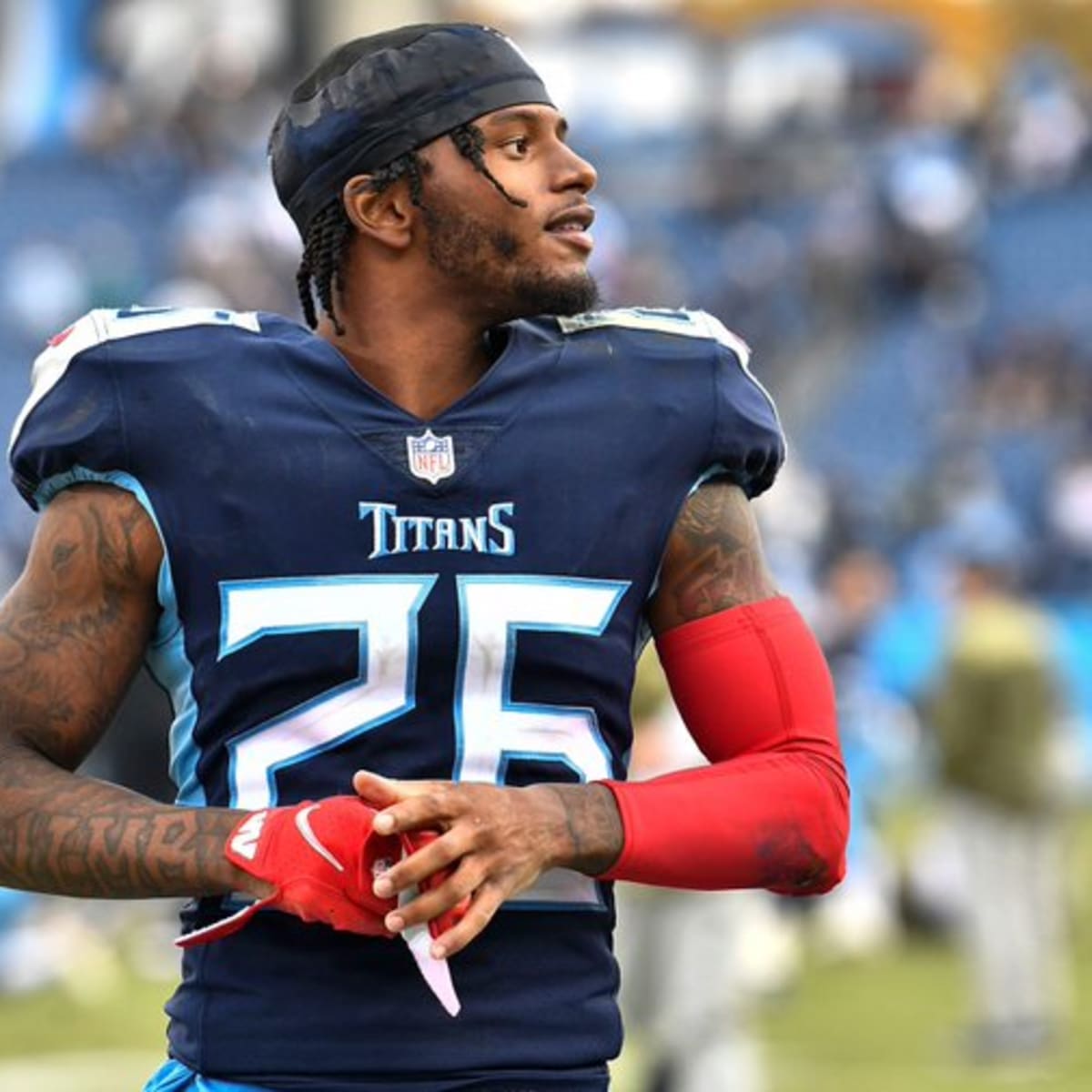 See it: Kristian Fulton reacts to 1st look at him in Titans uniform