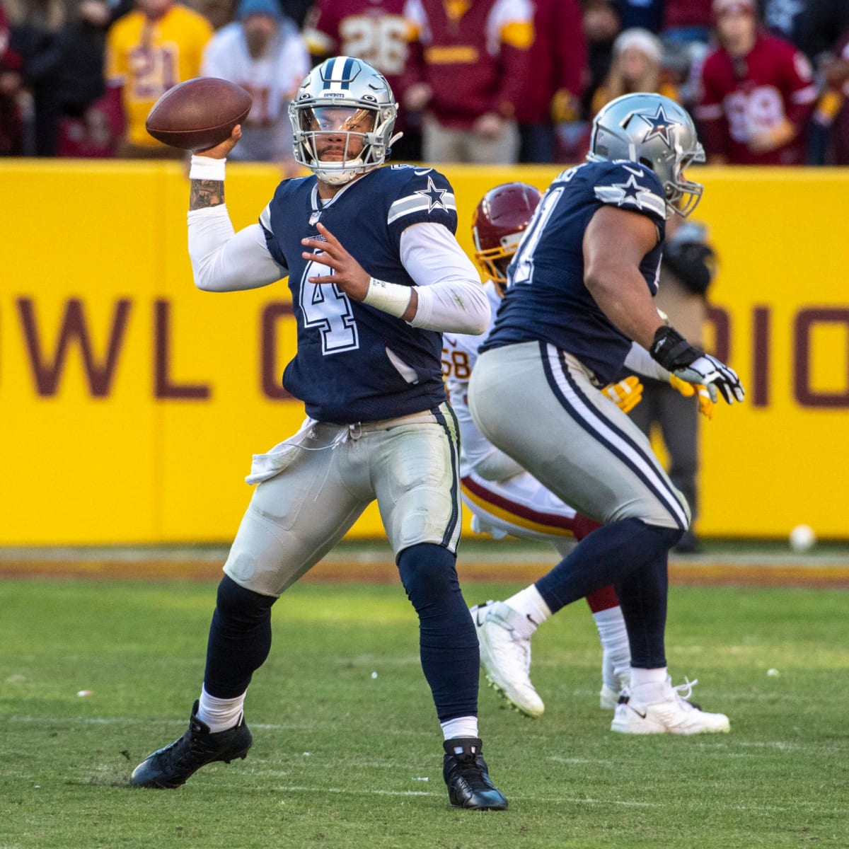 Dak double: Cowboys' Prescott beats Redskins with legs, arm