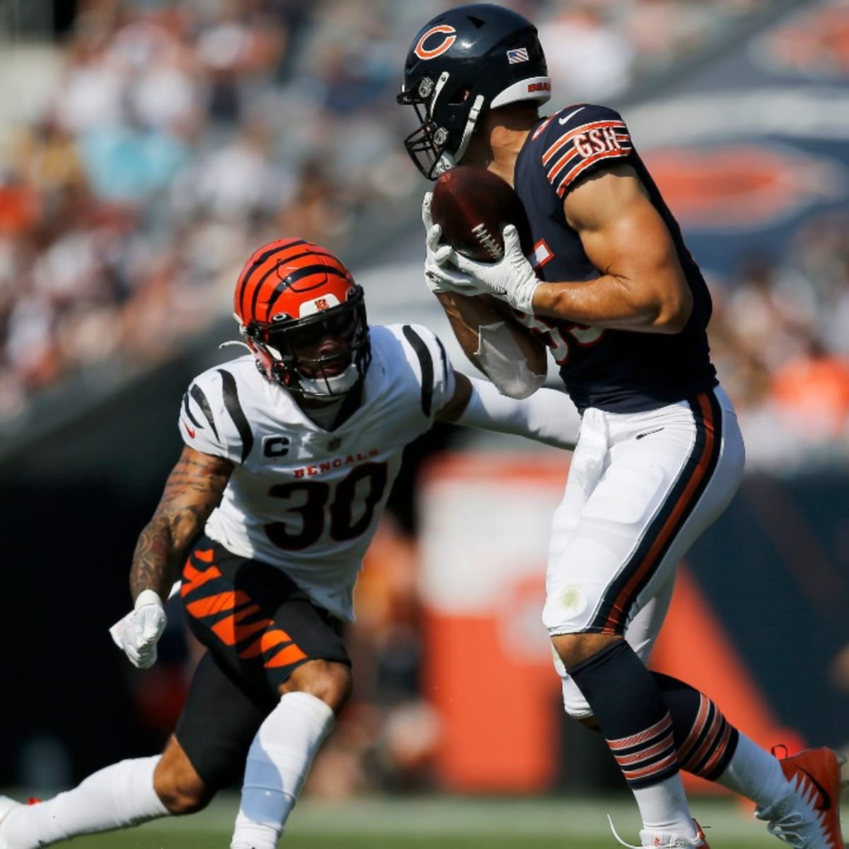 Is Bears TE Kmet finally emerging as a red zone target?