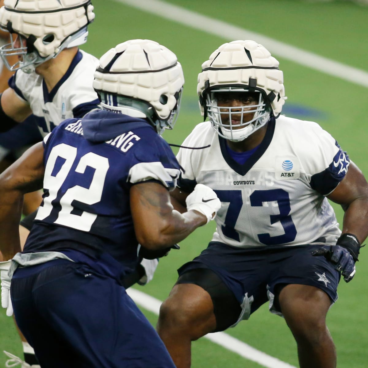 Dallas Cowboys OL Depth Chart: OTAs Tell the Story of Tyron and Tyler Smith