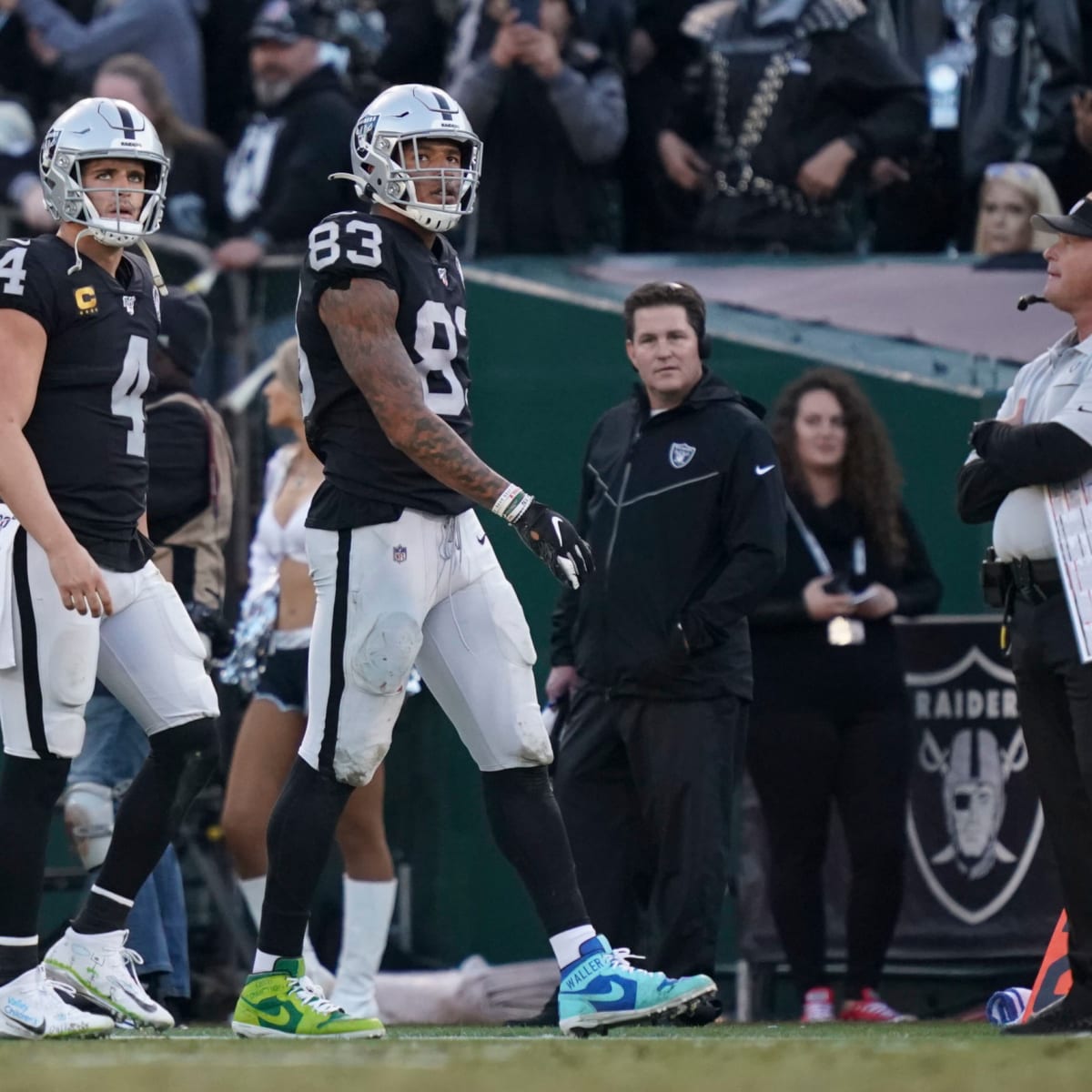 Raiders news: Darren Waller is practices Wednesday - Silver And