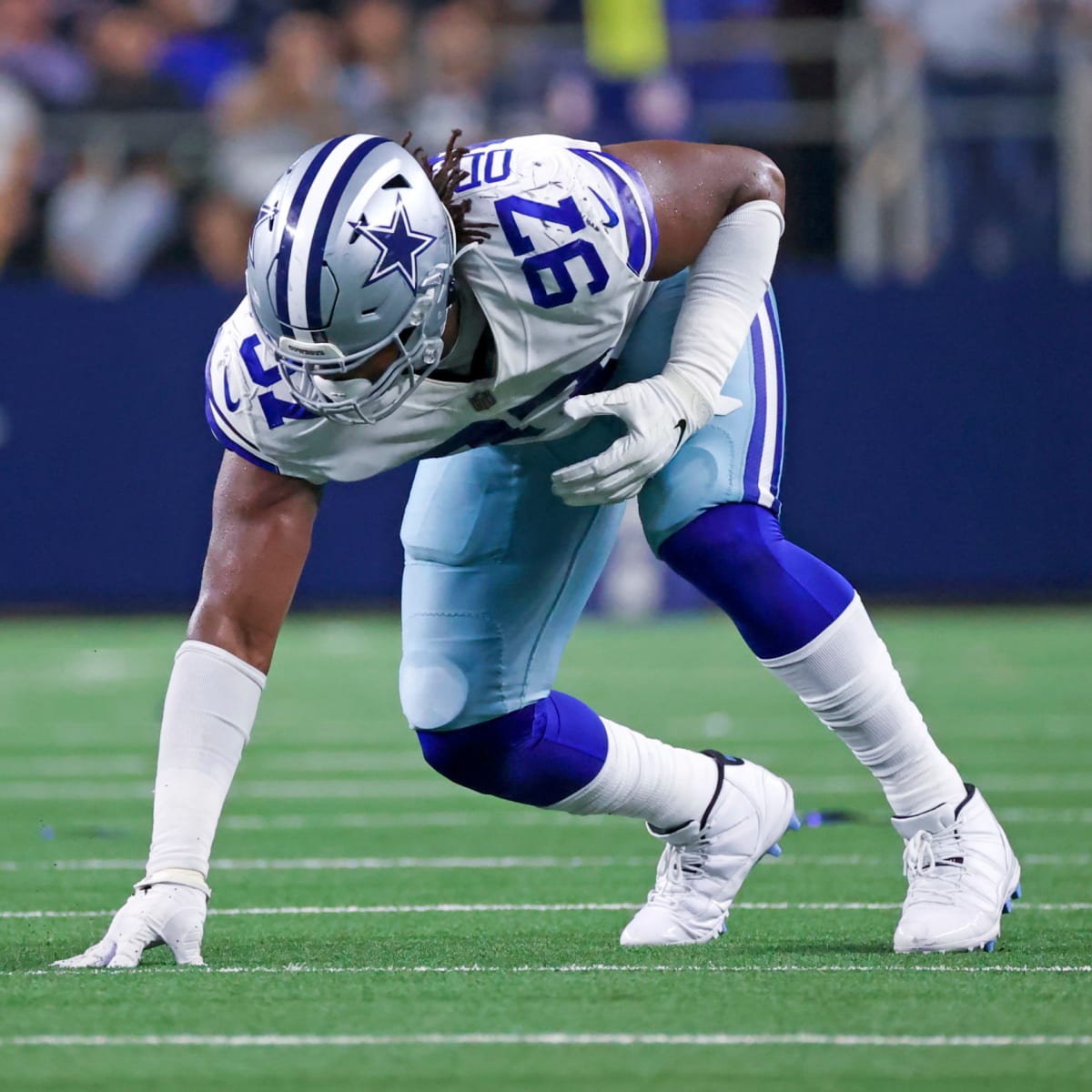 Dallas Cowboys defensive tackle Osa Odighizuwa (97) is seen after