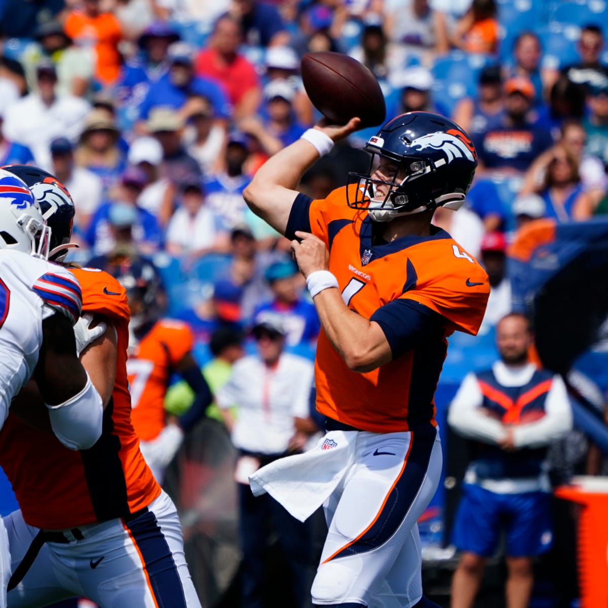 Broncos' backups can't keep pace with Bills' starters, fall 42-15