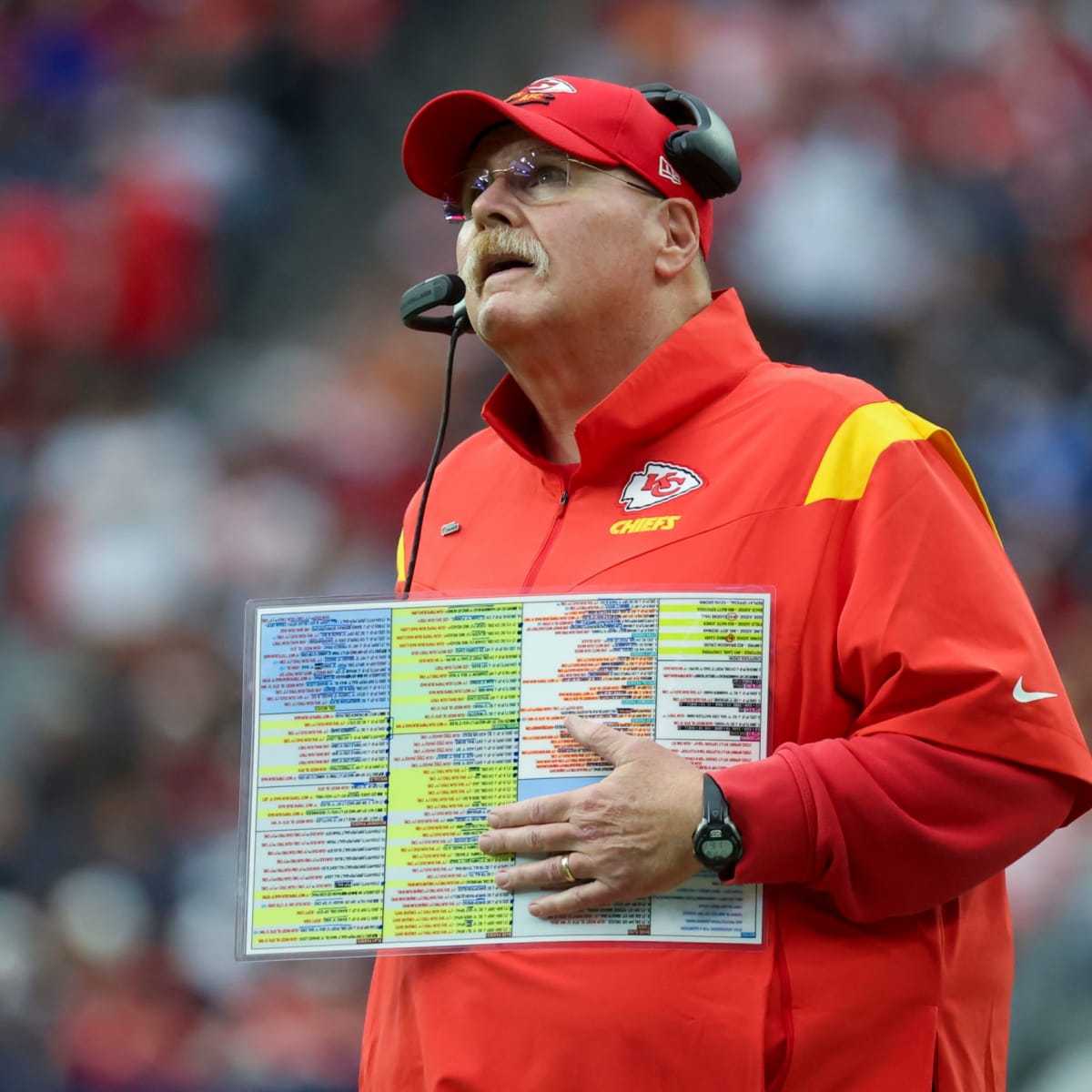 Chiefs' Andy Reid downplays Harrison Butker concerns