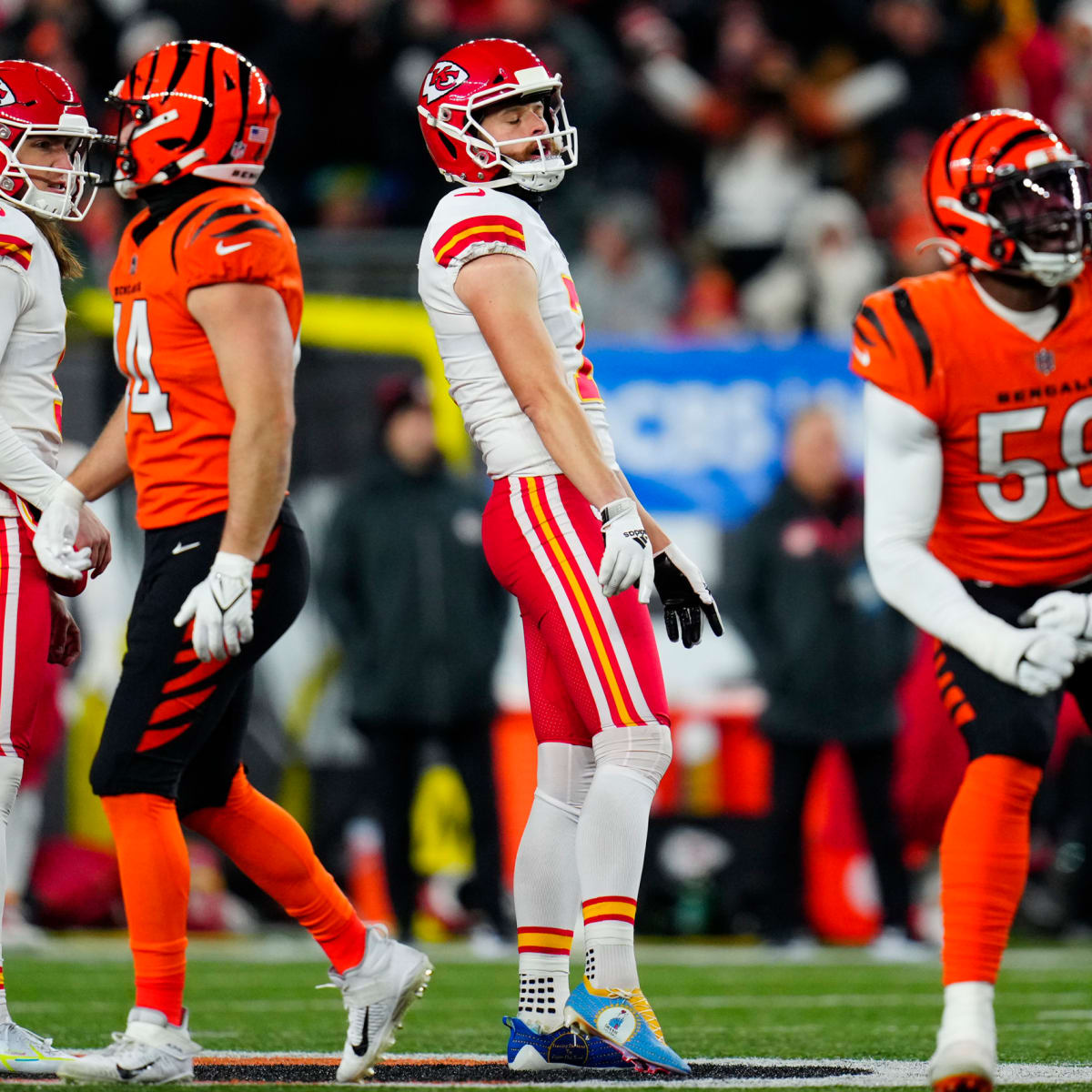 On what's going awry for Chiefs NFL kicker Harrison Butker