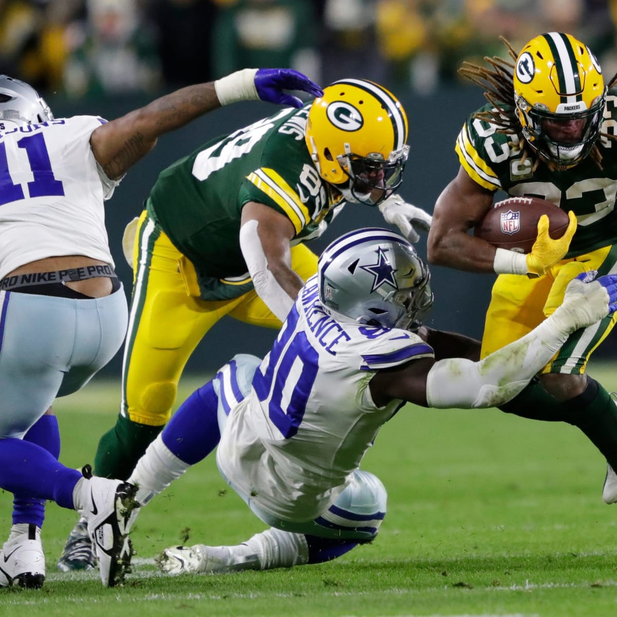Green Bay Packers fan ratings vs. Dallas Cowboys: Jones, Dillon best