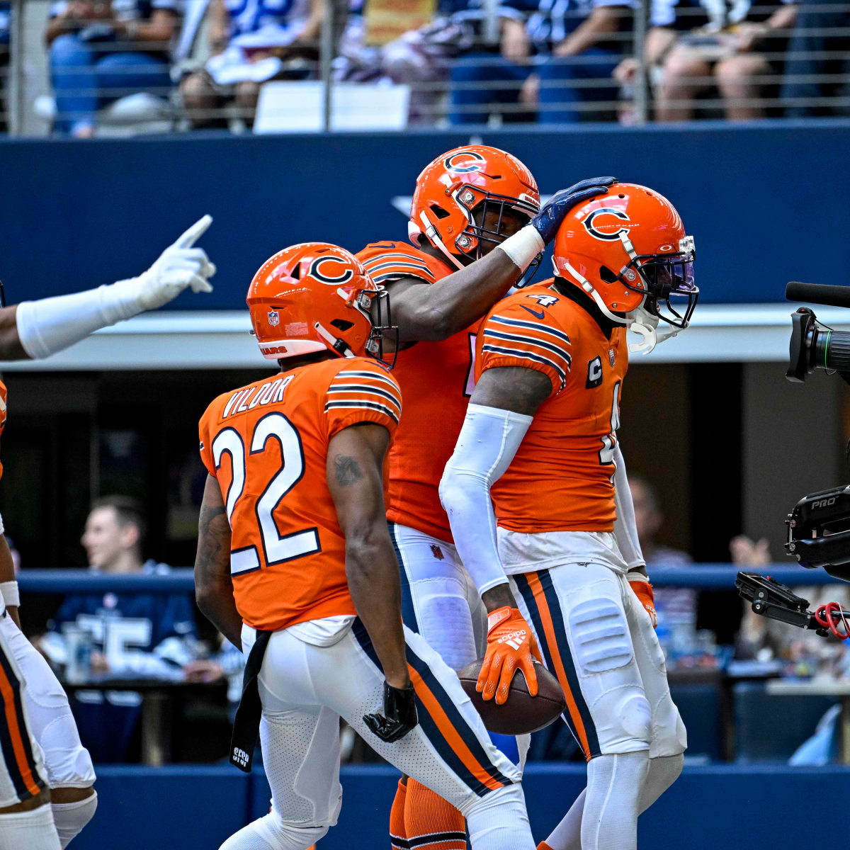 Orange will be the Bears' primary color this week vs Cowboys