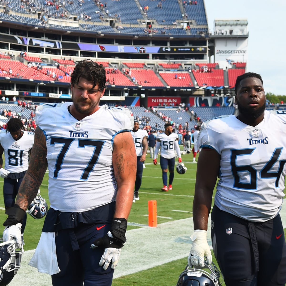 Tennessee Titans - Your Gameday program cover boy this weekend, Mr. Taylor  Lewan.