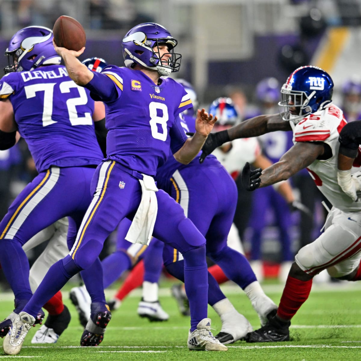 Vikings vs. Giants set for 2022 NFC Wild Card round